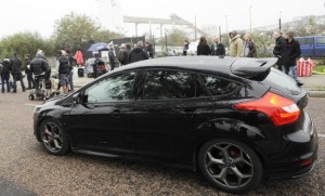 Focus ST gear up for The Sweeney with Goodwood drive