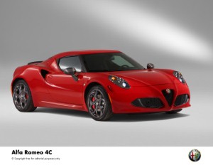 Alfa Romeo 4C to debut at Goodwood Festival of Speed