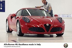 Alfa Romeo reveals details of compact supercar 4C