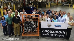 Ford completes production of two millionth EcoBoost engine