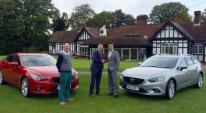 Mazdas set for London Golf Show display