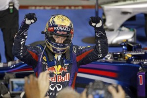 Sebastian Vettel caps F1 season off in style
