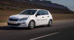 Peugeot 308 sets fuel economy benchmark