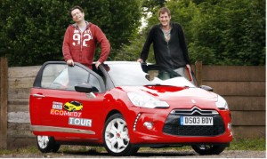 Comedians man Citroen DS3 from London to Edinburgh