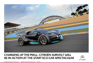 Citroen to unveil all-electric racing model