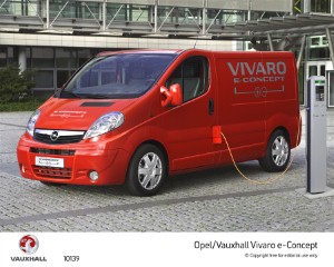 vauxhall electric van